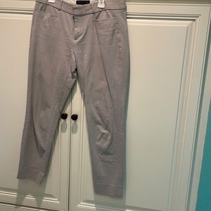 Banana republic gray ankle/ cropped pants